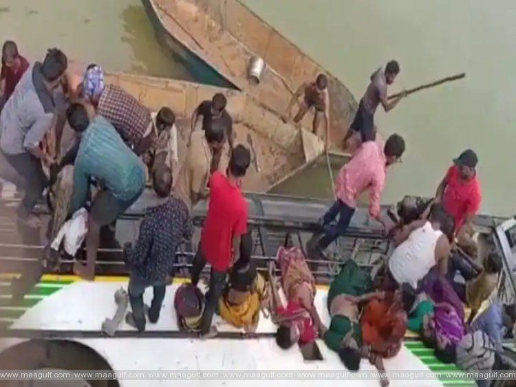 ప.గో.జిల్లాలో ఘోర ప్రమాదం.. వాగులో పడ్డ ఆర్టీసీ బస్సు.. 9 మంది దుర్మరణం